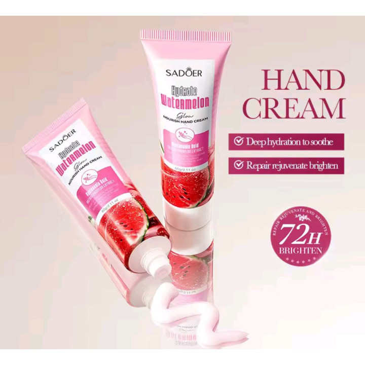Lot de trois Crèmes pour les mains à la pastèque