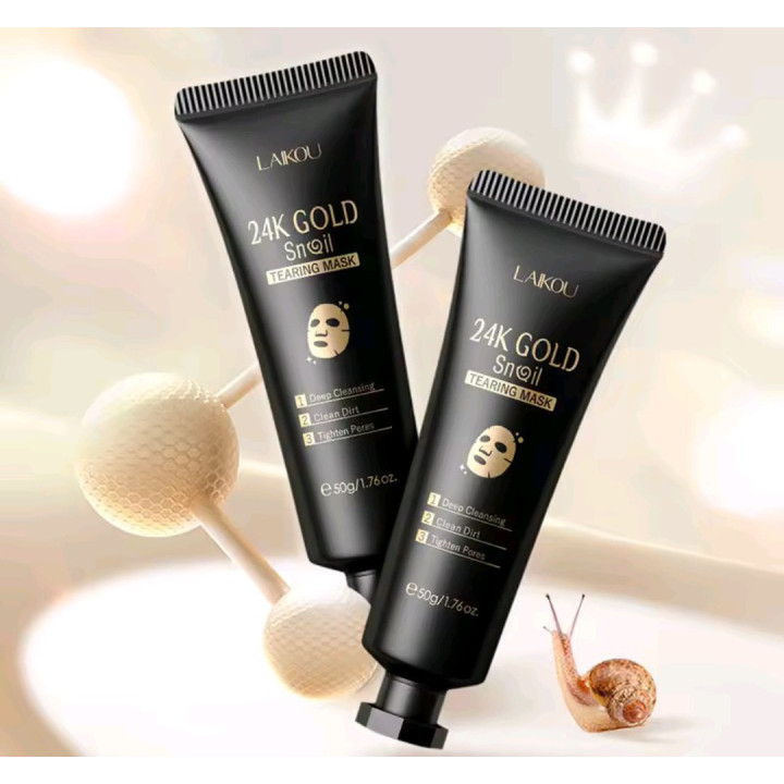Masque facial 24K Or anti-rides
