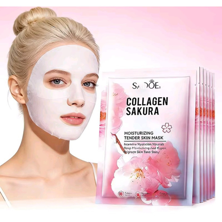 Lot de 5 Masques du visage hydratant