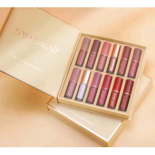 Coffret de rouge à lèvres 12 couleurs