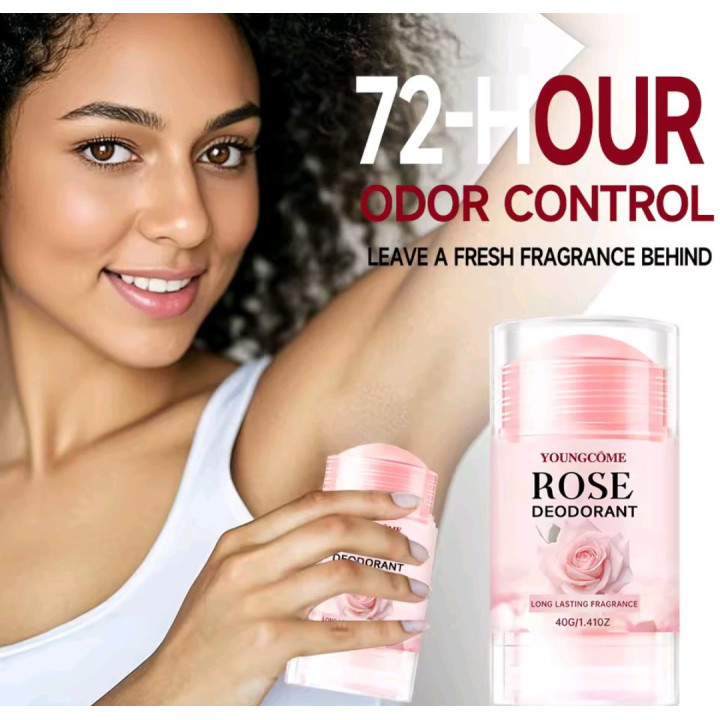 Déodorant de Rose crème essentiel