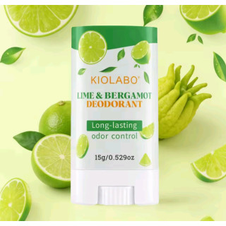 Déodorant Crème Citron Bergamote sans aluminium 72h