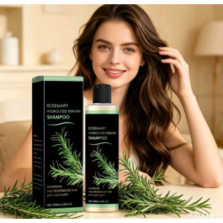 Lot de 2 Shampoing luxe à la kératine et au Romarin 200ml
