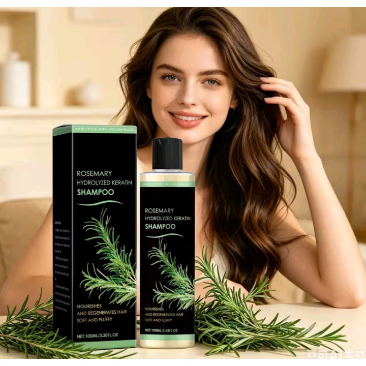 Lot de 2 Shampoing luxe à la kératine et au Romarin 200ml