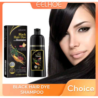 Shampoing colorant noir luxe pour cheveux 3 en 1 - 500ml