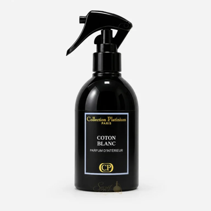 Coton Blanc Collection Platinium – Parfum d’Intérieur 250 ml