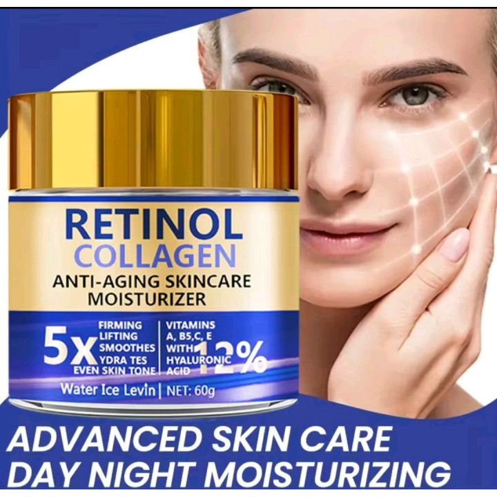 Crème au rétinol collagène anti-ride