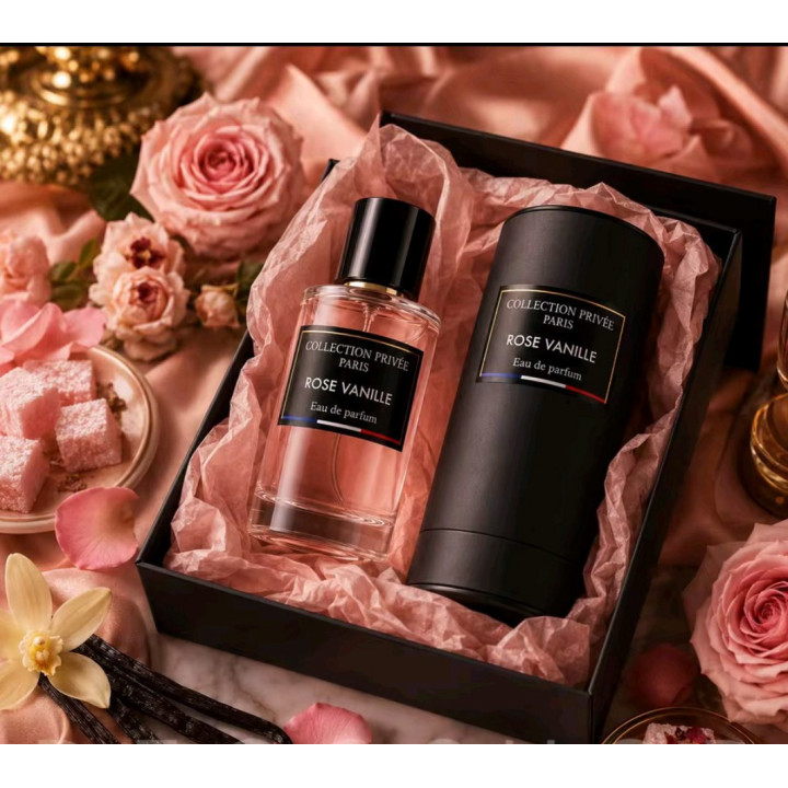 Eau de parfum Collection Privée Paris rose vanille mixte 50 ml