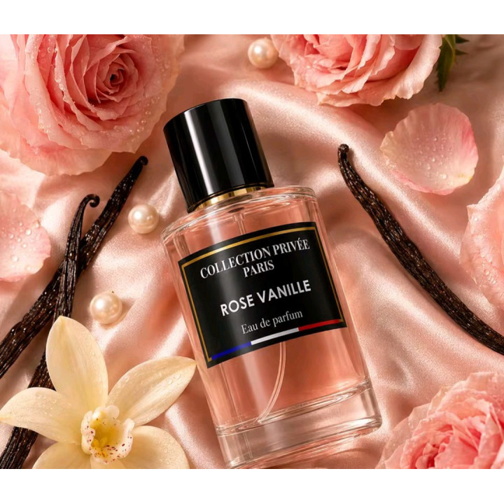 Eau de parfum Collection Privée Paris rose vanille mixte 50 ml