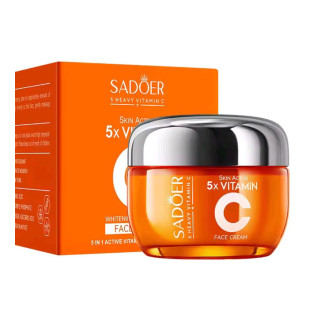 Crème Visage à la vitamine C pour anti-rides
