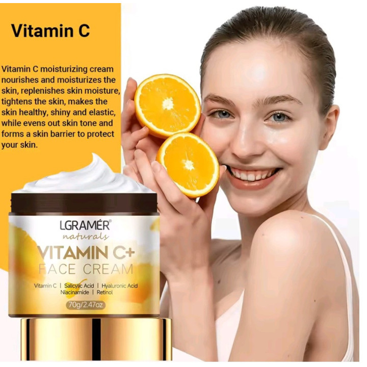 Crème pour visage vitamine C