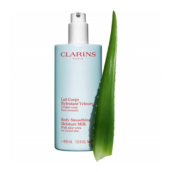 CLARINS - LAIT CORPS HYDRATANT VELOURS A L'Aloe Vera - Peaux Normales 400ml