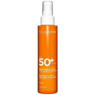 CLARINS - SPRAY SOLAIRE LACTÉ TRÈS HAUTE PROTECTION SPF 50+ Corps - Non grasse, non collante 150ml